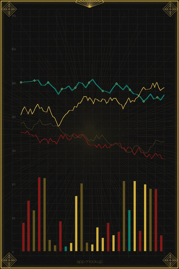 北京赛车移动端走势图APP界面展示